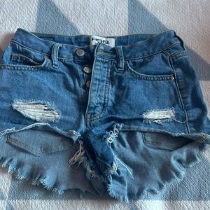 Jean shorts